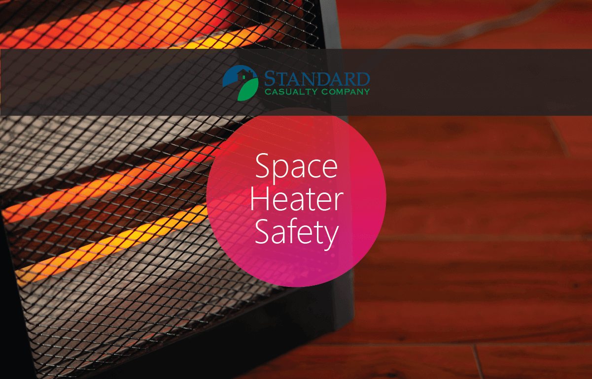Space Heater Safety is important when using one to warm your mobile home. Standard Casualty Company is part of your mobile home protection plan.
