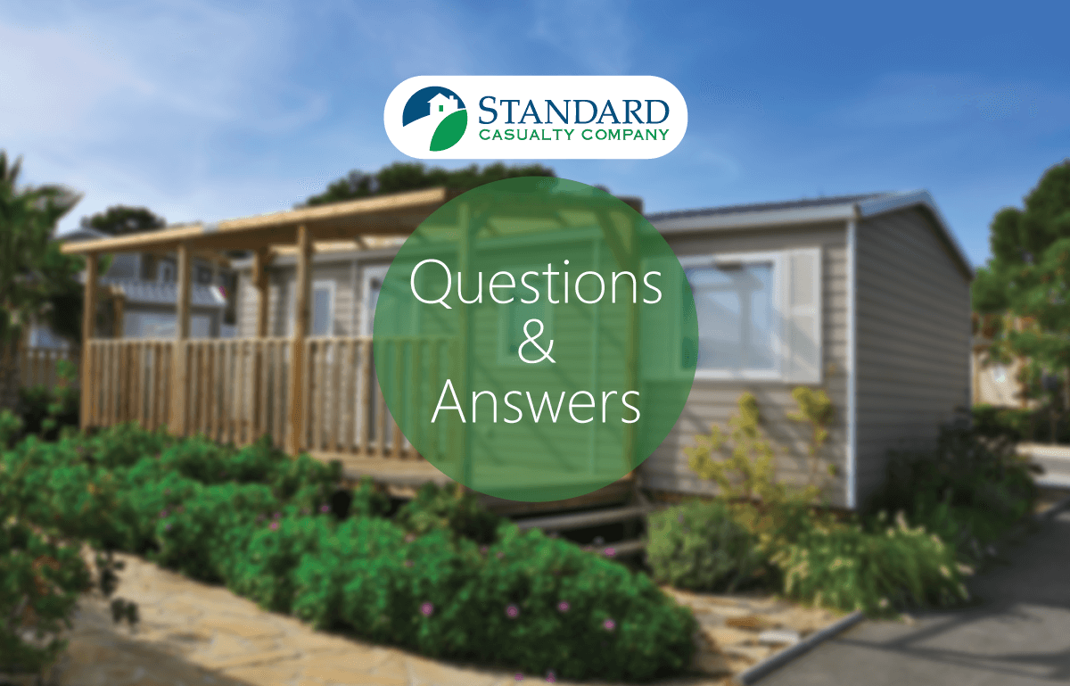 Standard Casualty Company Mobile Home Insurance is competitively priced.